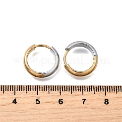 304 Stainless Steel Hoop Earrings&nbsp;EJEW-Z123-01B-GP