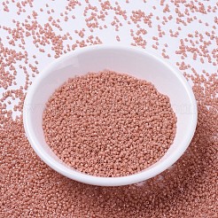 MIYUKIデリカビーズ  シリンダー  日本製シードビーズ  11/0  （db1363)染色された不透明なサケ  1.3x1.6mm  穴：0.8mm  約2000PCS /ボトル  10 G /ボトル&nbsp;SEED-JP0008-DB1363