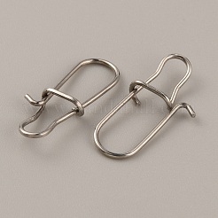 201 Stainless Steel Fishing Snaps&nbsp;STAS-WH0029-87C-P