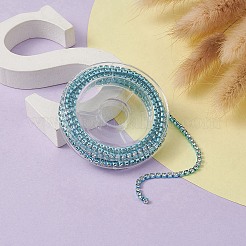 Electrophoresis Brass Rhinestone Strass Chains&nbsp;CHC-YW0001-05D