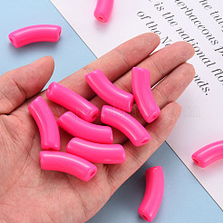 Opaque Acrylic Beads&nbsp;MACR-S372-001B-S005