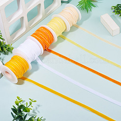 50 Yards 5 Colors Single Face Velvet Ribbon&nbsp;SRIB-TA0001-37