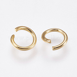 304 Stainless Steel Open Jump Rings&nbsp;STAS-F084-30G