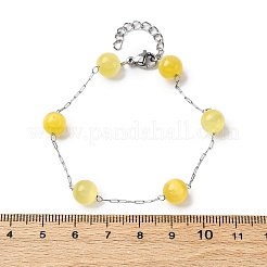 304 Stainless Steel Cable Chain Bracelets&nbsp;BJEW-C094-01P-03