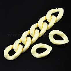 Spray Painted Acrylic Linking Rings&nbsp;MACR-S280-06C-05