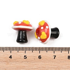 Handmade Lampwork Enamel Beads&nbsp;LAMP-B055-02G