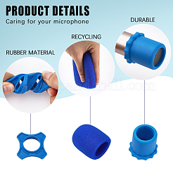 Microphone Sponge Sleeve&nbsp;AJEW-CN0004-88A