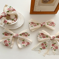 3 Yards Polyamide Yarns Lace Ribbon for Jewelry Making&nbsp;OCOR-LP0002-42
