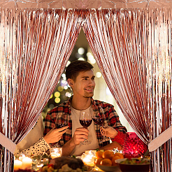 4 Bags Plastic Fringe Curtains&nbsp;HULI-DJ0001-01C