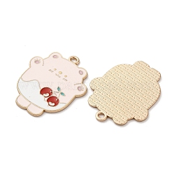 Alloy Enamel Pendants&nbsp;STAS-I354-02KCG-04