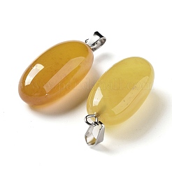 Natural Agate Dyed Pendants&nbsp;G-Q016-03C