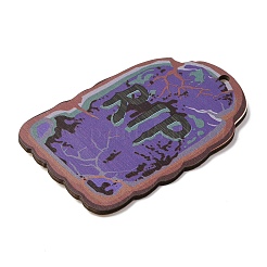 Halloween Printed Wooden Big Pendants&nbsp;LS-WOOD-I016-01H