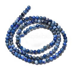 Natural Lapis Lazuli Beads Strands&nbsp;G-RM2025526-A01-3mm