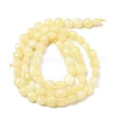 Natural Dyed White Jade Beads Strands&nbsp;G-C179-A6mm-08