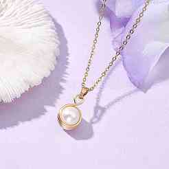 Natural Cultured Freshwater Pearl Pendant Necklaces&nbsp;NJEW-JN04685