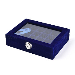 Flock with Glass Jewelry Display Box&nbsp;PW-WG61213-06