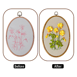 DIY Embroidery Beginner Kits&nbsp;DIY-WH20063-006B