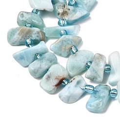 Natural Larimar Beads Strands&nbsp;G-L649-A08-01