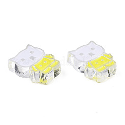 Transparent Acrylic Enamel Beads&nbsp;TACR-N012-005G