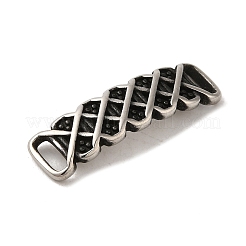 304 Stainless Steel Connector Charms&nbsp;LS-STAS-U001-01AS