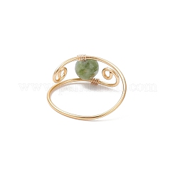 Natural Tourmaline Finger Rings&nbsp;RJEW-JR00929
