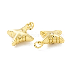 Rack Plating Brass Pendants&nbsp;KK-B053-38G
