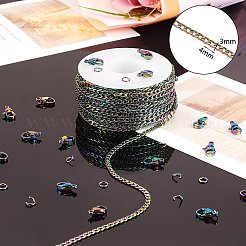 DIY Chain Jewelry Set Making Kit&nbsp;STAS-SZ0002-32