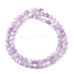 Natural Lavender Amethyst Beads Strands&nbsp;G-K376-A05-5mm