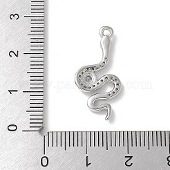 Brass Micro Pave Clear Cubic Zirconia Pendants&nbsp;LS-KK-S505-04P-02