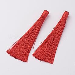 Nylon Tassels Big Pendant Decorations&nbsp;HJEW-G010-B