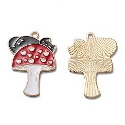 Autumn Theme Alloy Enamel Pendants&nbsp;FIND-I014-10LG