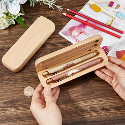 Wood Pencil Case&nbsp;OFST-WH0011-10