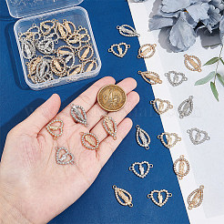 50pcs 5 styles Religion Alloy Connector Charms&nbsp;FIND-UN0002-29