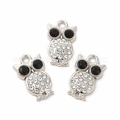 Alloy Rhinestone Charms&nbsp;PALLOY-I217-29P