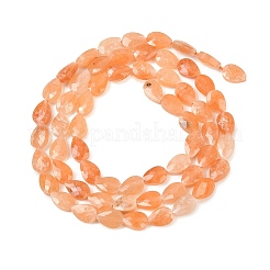 Natural Orange Aventurine Beads Strands&nbsp;G-A303-A02-01
