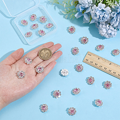 24Pcs 1-Hole Zinc Alloy Buttons&nbsp;FIND-PH0026-98C