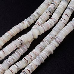 Natural Trochid Shell/Trochus Shell Beads Strands&nbsp;SHEL-P015-11