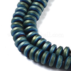Electroplated Synthetic Non-magnetic Hematite Beads Strands&nbsp;G-E618-08A