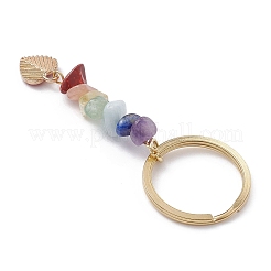 Chakra Gemstone Chip Keychain&nbsp;KEYC-JKC00517