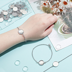 15Pcs 304 Stainless Steel Bracelet Making&nbsp;STAS-ME0001-68