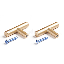 金属製トレイハンドル  ネジ付き  フルーツトレイ用シリコーン型  ゴールドカラー  45~50x31x10mm  穴：3.3mm  24.2x7.2mm  4個/セット&nbsp;LS-AJEW-WH0022-04