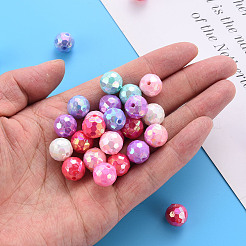 Opaque Acrylic Beads&nbsp;X-TACR-S154-10F