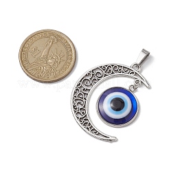 Blue Evil Eye Resin Pendants&nbsp;PALLOY-JF02627