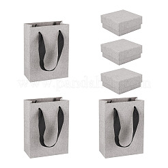 3Pcs Square Paper Jewelry Display Cases&nbsp;CON-TA0001-39E-02