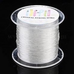 韓国製弾性水晶の線  透明  0.8mm  約142.16ヤード（130m）/ロール&nbsp;EW-N004-0.8mm-01