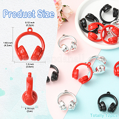 12Pcs 3 Colors Opaque Acrylic Pendants&nbsp;SACR-FS0001-52