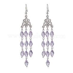 Imitation Austrian Crystal Dangle Earrings&nbsp;EJEW-JE06545-01