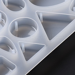 DIY Geometric Shape Pendant Silicone Molds&nbsp;DIY-E057-03