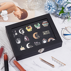 PU Presentation Boxes for Badge Storage and Display&nbsp;CON-WH0008-12