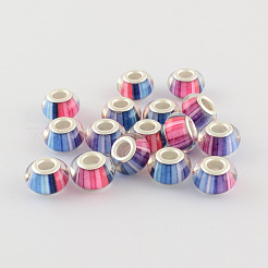 Large Hole Resin European Beads&nbsp;OPDL-R114-M2